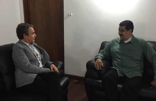 Maduro dice que “encerrona” con Zapataro fue “fructífera” para el diálogo