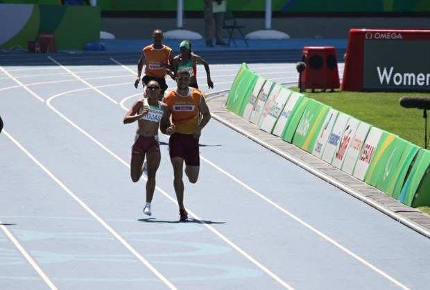 Sol Rojas avanzó a semifinales de los 200 metros planos en los Paralímpicos
