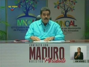 Maduro dice que el papa Francisco está “comprometido con el diálogo”