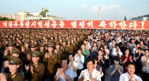 Corea del Norte celebra con un acto multitudinario su última prueba nuclear (fotos)