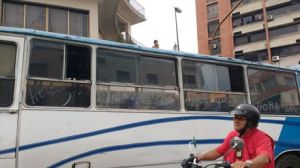 Transportistas marcharon hasta ministerio de Interior Justicia y Paz para protestar contra la inseguridad