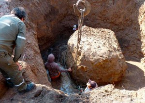 Hallan el segundo meteorito más grande del mundo (FOTOS)