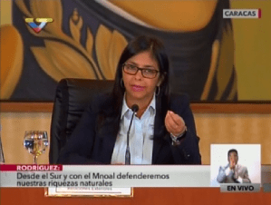 Delcy Rodríguez aclara que el presidente no asistirá a la Asamblea Nacional de la ONU