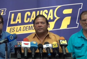 Andrés Velásquez: El CNE está cerrado a que se realicen consultas públicas