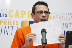 Capriles: Las cuatro señoras del CNE creen que están por encima de la Constitución