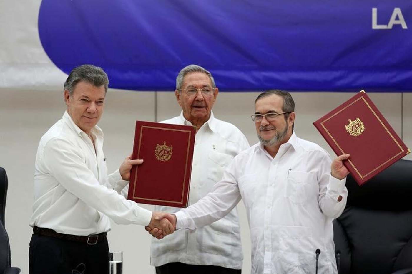 Paz en Colombia: Vea la firma definitiva del acuerdo entre gobierno y guerrilleros por Cablenoticias