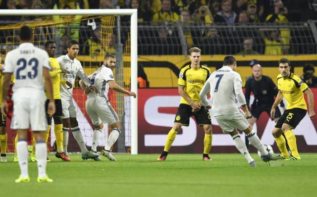 El Real Madrid empata 2-2 con el Borussia Dortmund