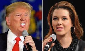 Trump anima a la gente a ver el “video sexual” de Alicia Machado