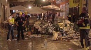 Al menos 90 heridos deja explosión en restaurante en España; cinco graves