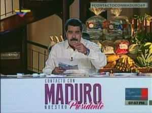 Maduro a Ramos Allup: Eres un demonio, métete conmigo, no con las mujeres de la revolución (VIDEO)