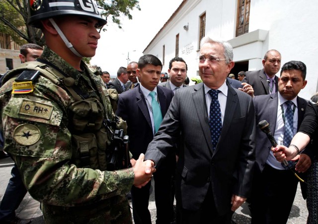 alvaro uribe reuters