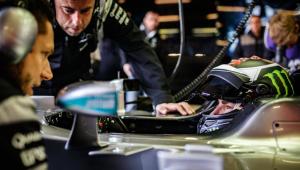 Jorge Lorenzo pilotó un Mercedes de Fórmula Uno en Silverstone