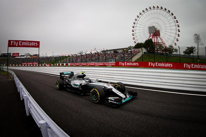Rosberg consigue la pole en Japón