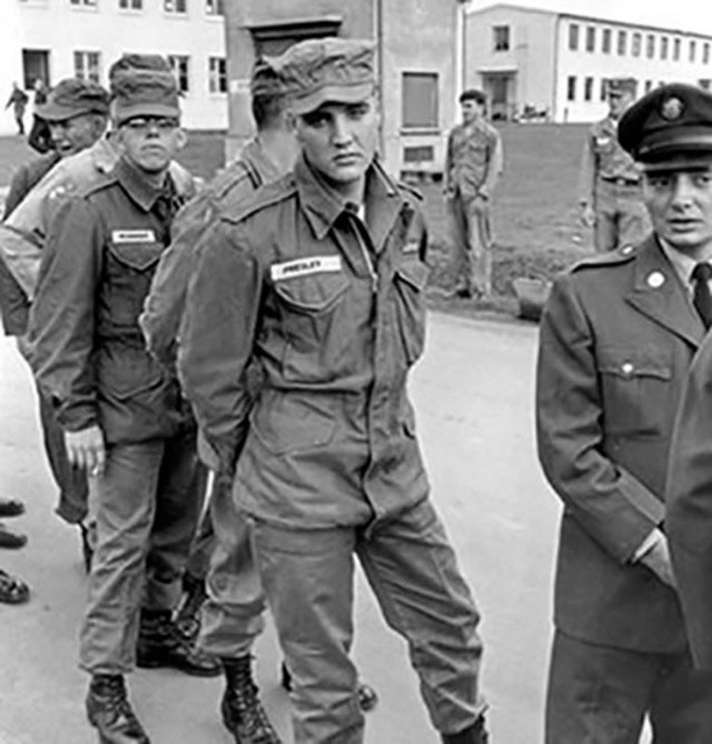 Elvis Presley en el Ejército, EE.UU. 1958.