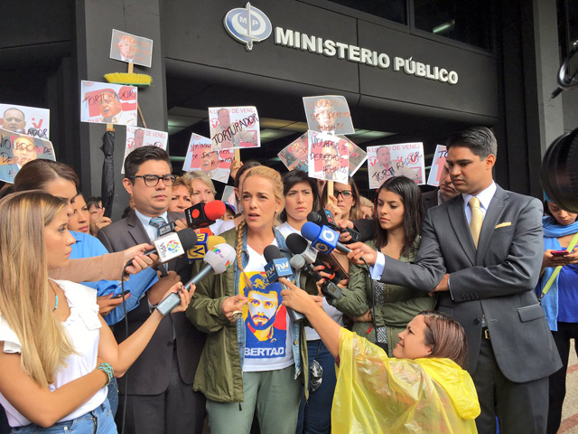 Lilian Tintori denuncia ante el MP a Diosdado Cabello  