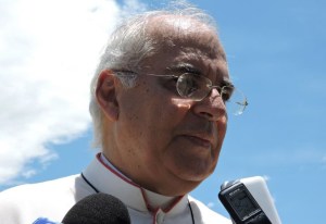 Monseñor Mario Moronta: Con quien tiene mentalidad militar, no es tan fácil negociar un camino democrático