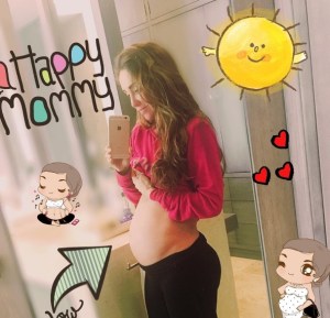 Anahí se dejó ver esa panzita en Instagram y mostró cómo luce en sus primeros meses de embarazo