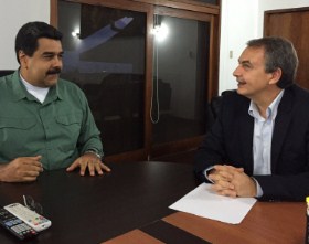 Continúan las encerronas con Zapatero: Maduro insiste en el diálogo impuesto