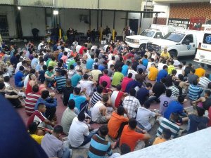 Más de 70 detenidos en retén de Politáchira se cosieron los labios y están en huelga de hambre