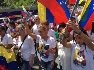 Lilian Tintori desde Santa Fe: A la mujer venezolana no la para nadie