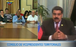 Nicolás Maduro preside el consejo de vicepresidentes territoriales desde Arabia Saudita