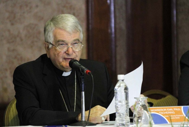 dialogo Emil Paul Tscherrig, nuncio apostólico en Argentina