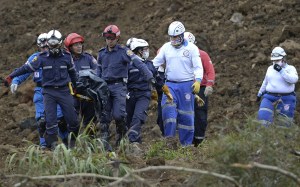 Seis personas murieron en un alud en el noroeste de Colombia