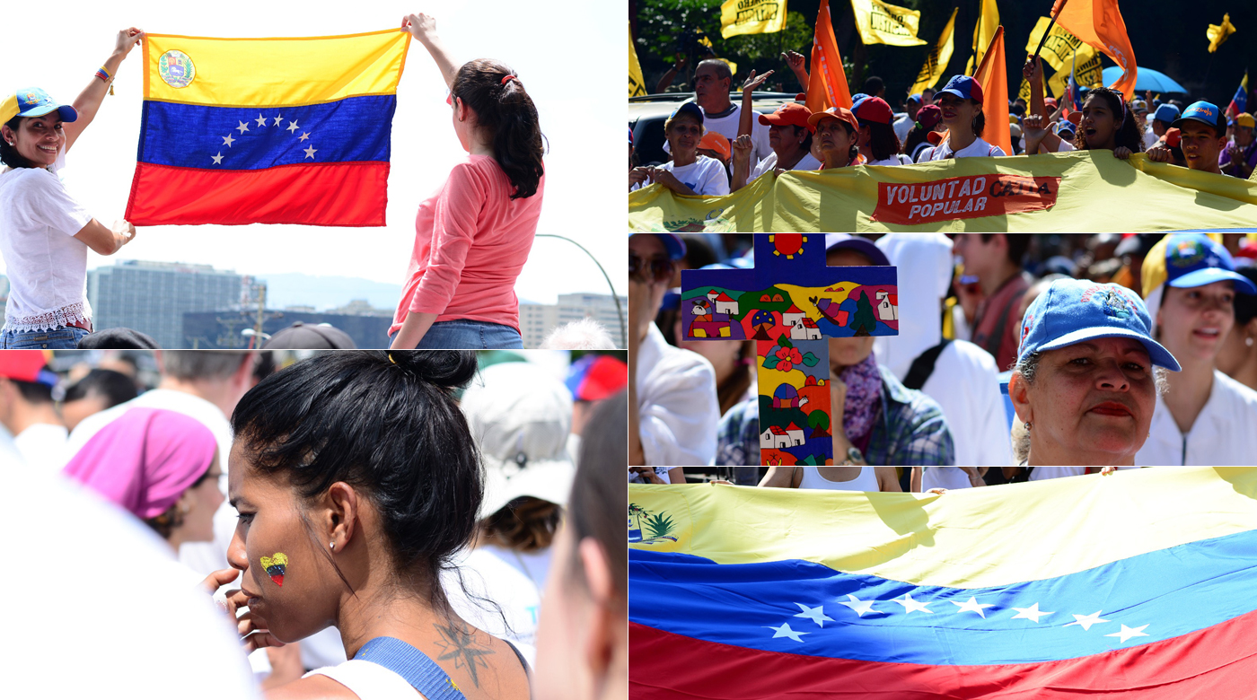 ¡Exclusivo! Las imágenes que no viste de la #LaTomaDeVenezuela en Caracas
