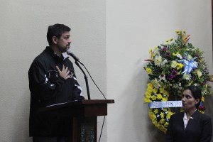 Alcalde Ocariz rindió homenaje al diputado Franklin Aguiar