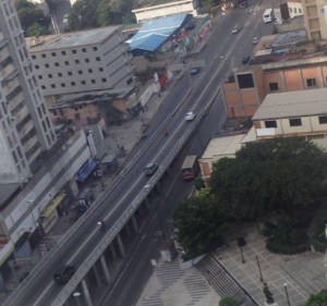 ¡Desolada! Así está la avenida San Martín en el #ParoNacionalContraMaduro (FOTO)