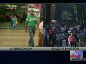 VTV muestra dos calles y asegura que el #ParoNacionalContraMaduro fue un fracaso (Video)