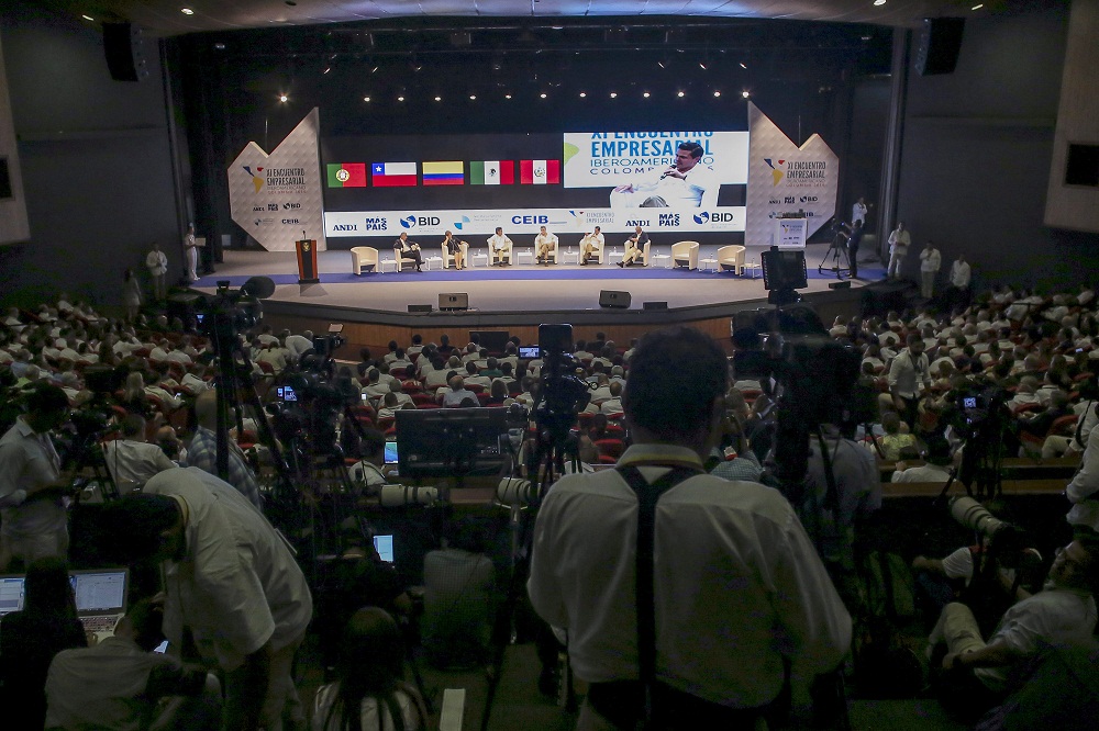 Comienza reunión de presientes de la XXV Cumbre Iberoamericana en Cartagena