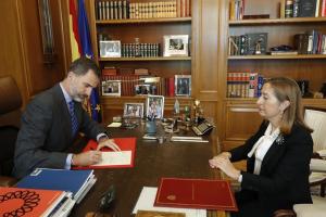 El rey de España firmó el nombramiento de Rajoy como presidente del Gobierno