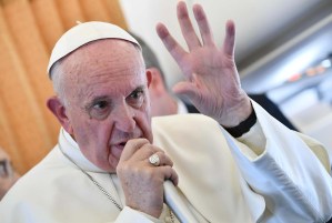 El Papa dice que son los comunistas los que piensan como los cristianos