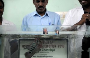 Después del mono chino, un pez indio predice la victoria de Trump (fotos)