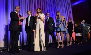 Trump y familia, los nuevos inquilinos de la Casa Blanca