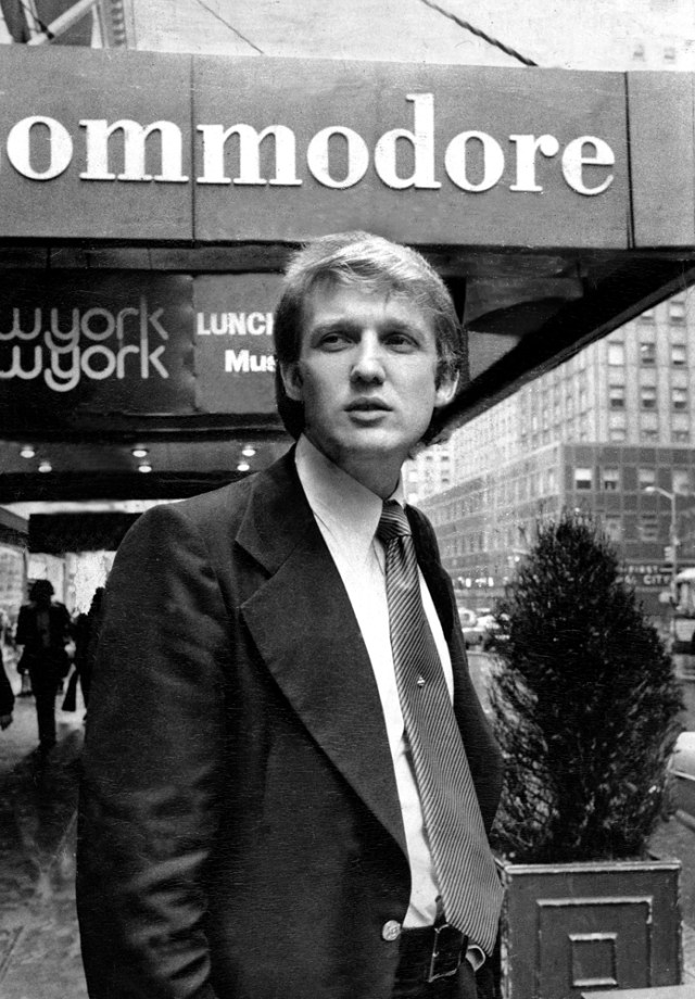 El magnate Trump forjó su fortuna en los años 80 en el sector inmobiliario