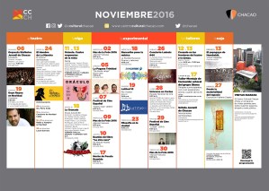 Programación de noviembre en el Centro Cultural Chacao (Foto)