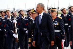 Obama comenzó en Atenas la última gira oficial de su mandato