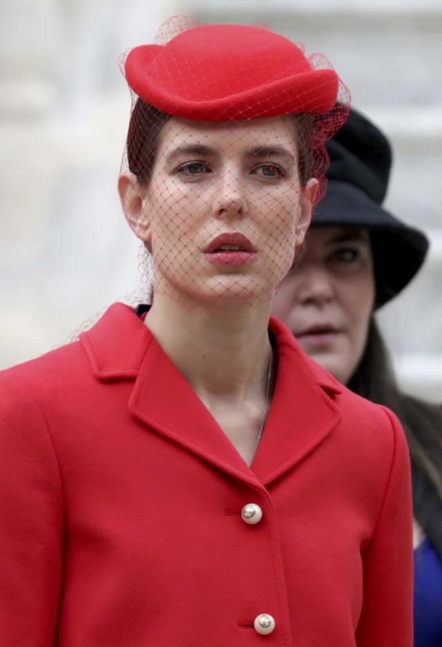 Charlotte Casiraghi attends the celebrations marking Monaco's National Day at the Monaco Palace November 19, 2016. REUTERS/Eric Gaillard