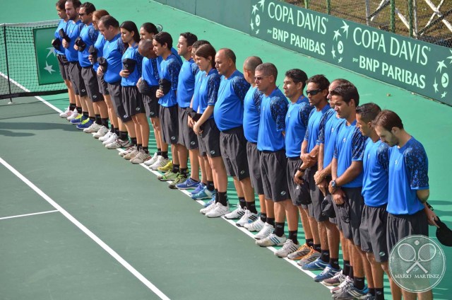 Jueces de linea Copa Davis