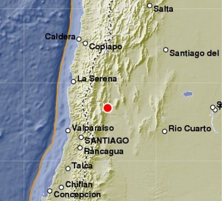 sismo argentina y Chile