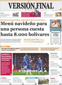 Portadas de este miércoles 23 de noviembre de 2016