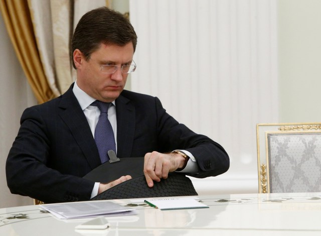 El ministro de Energía ruso, Alexander Novak. REUTERS/Sergei Karpukhin