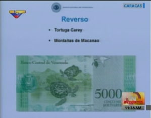 Los billetes de 500 bolívares serán los primeros que empezarán a circular