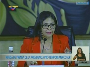 Primera etapa del duelo, negación: Canciller no asimila la suspensión de Venezuela del Mercosur (VIDEO)