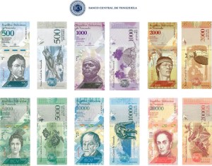 Nelson Merentes confirmó que estos son los billetes que conforman el cono monetario (FOTOS)