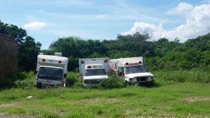 Ambulancias de Nueva Esparta se encuentran abandonadas