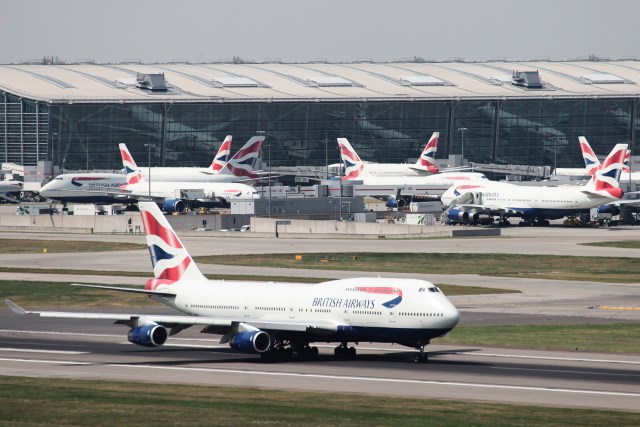 British Airways Boeing 747 takes off at London Heathrow, UK, 25 May 2010 (Picture by Nick Morrish/British Airways)