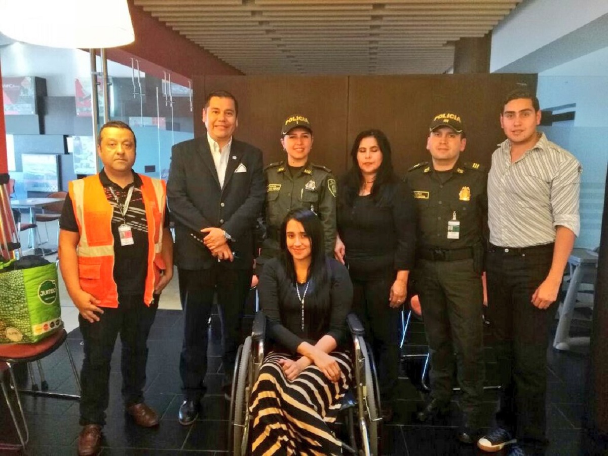 Azafata sobreviviente de accidente de LaMia llega a Bolivia